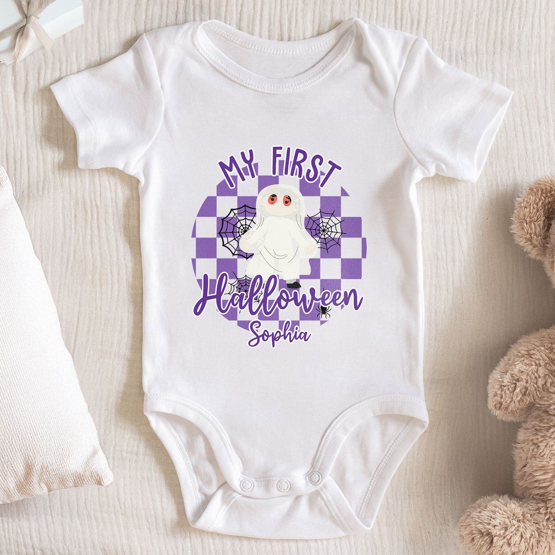 My First Halloween, Adorable Ghost Design