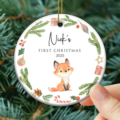 First Christmas With Adorable Forest Animals