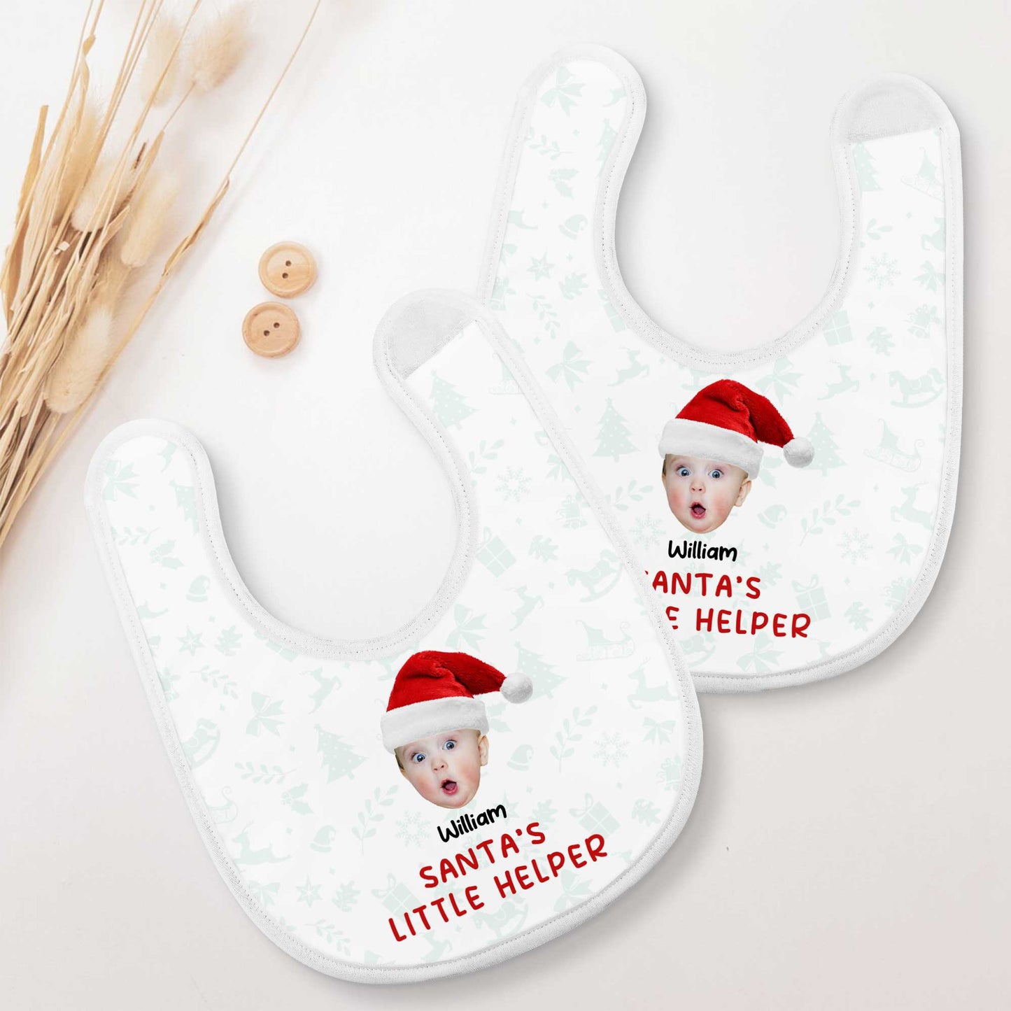 Santa's Little Helper Baby Christmas