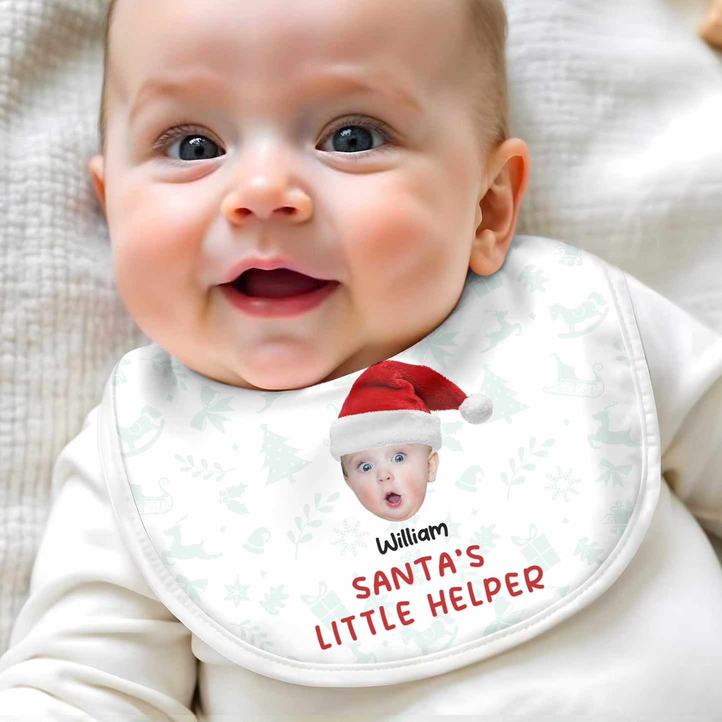 Santa's Little Helper Baby Christmas