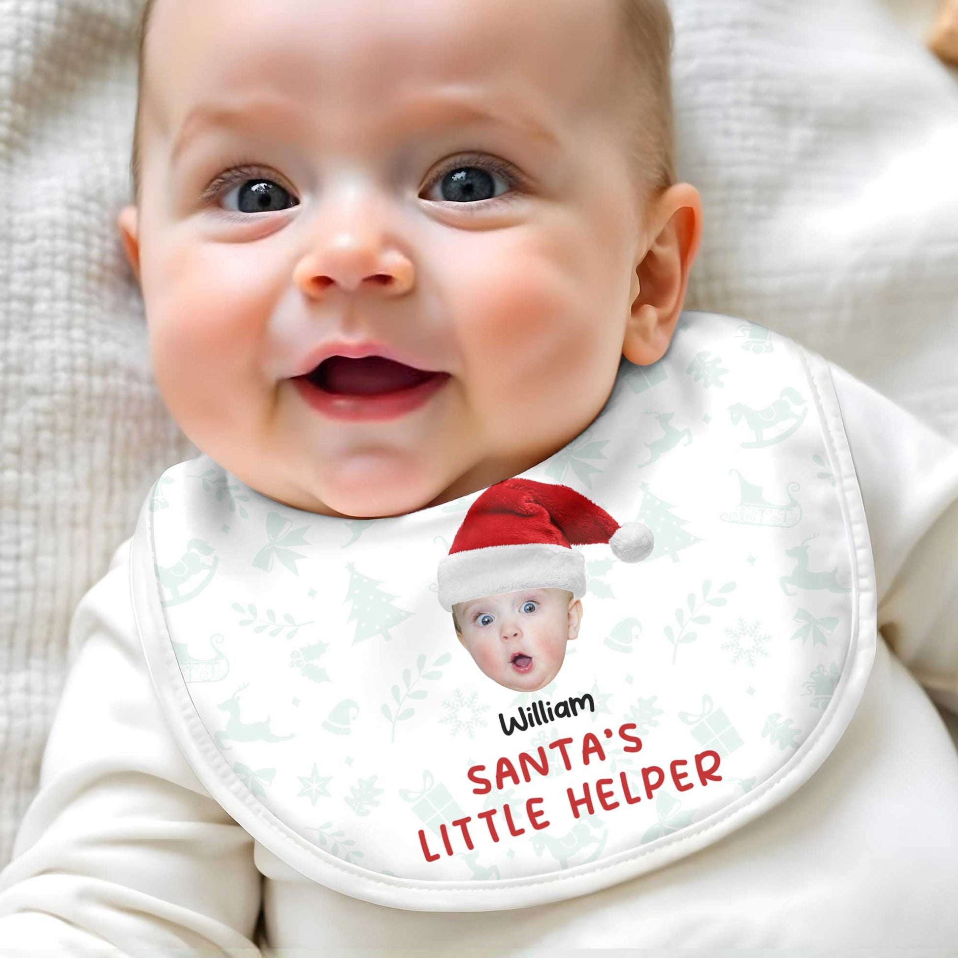 Santa's Little Helper Baby Christmas