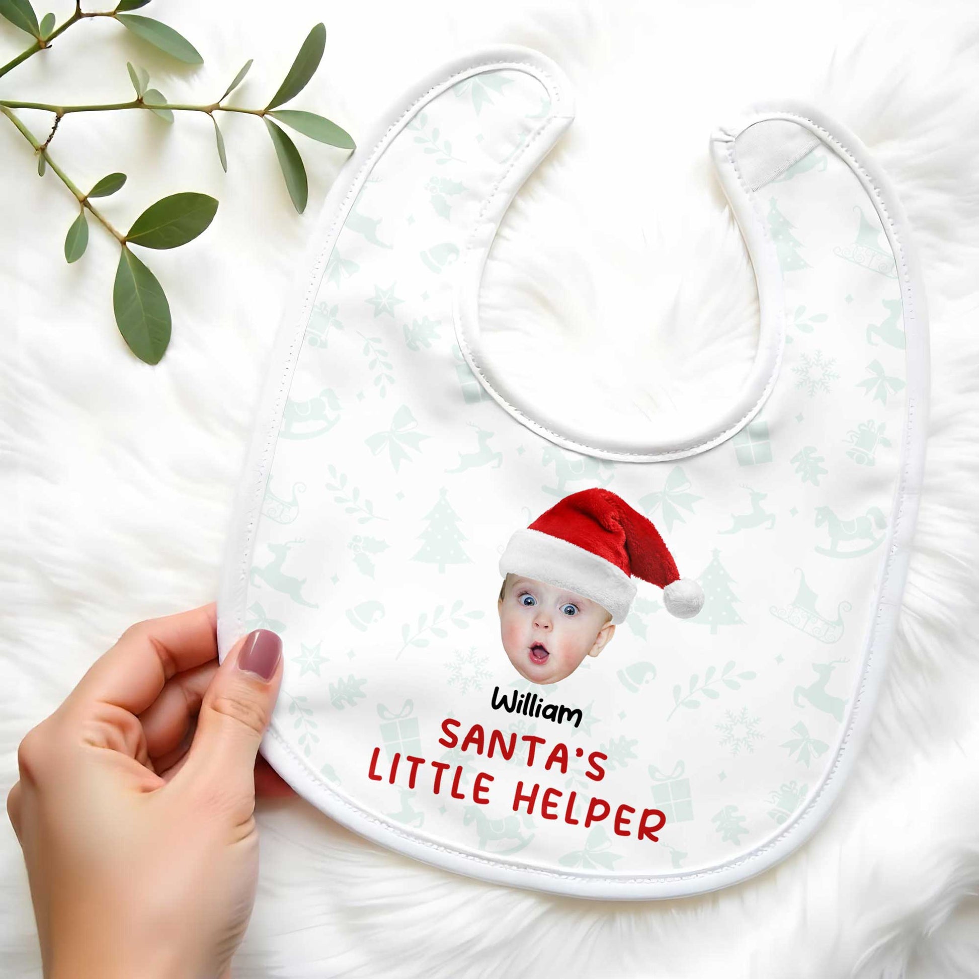 Santa's Little Helper Baby Christmas