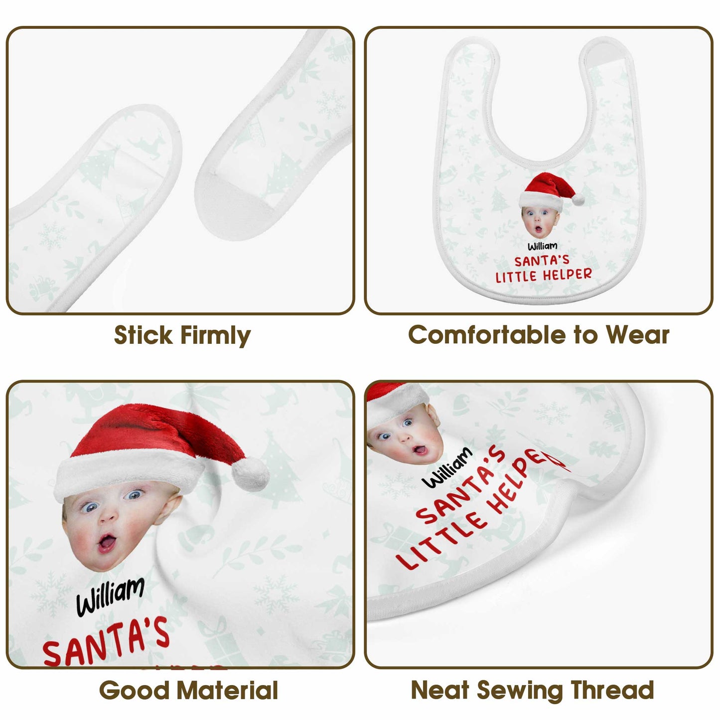 Santa's Little Helper Baby Christmas