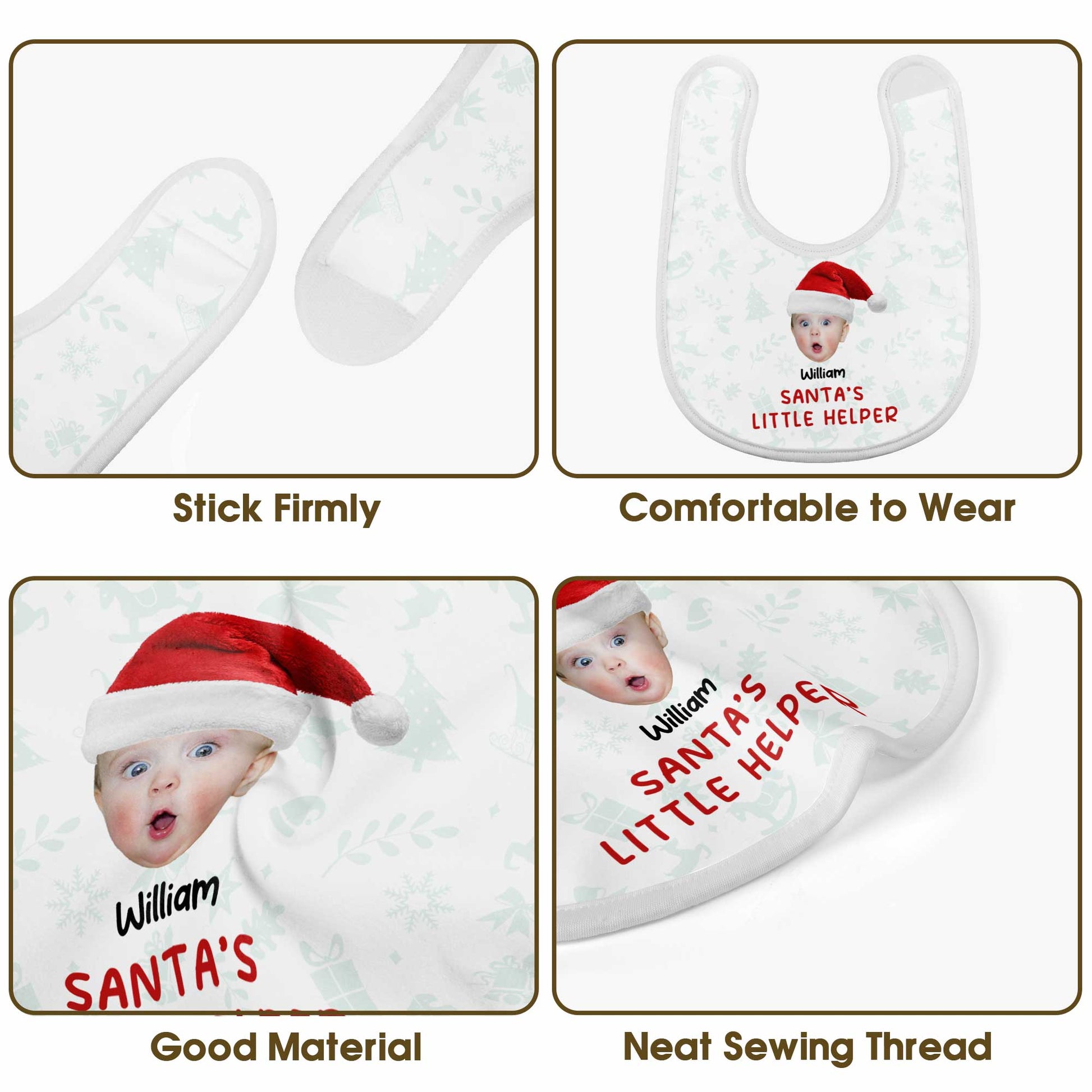 Santa's Little Helper Baby Christmas