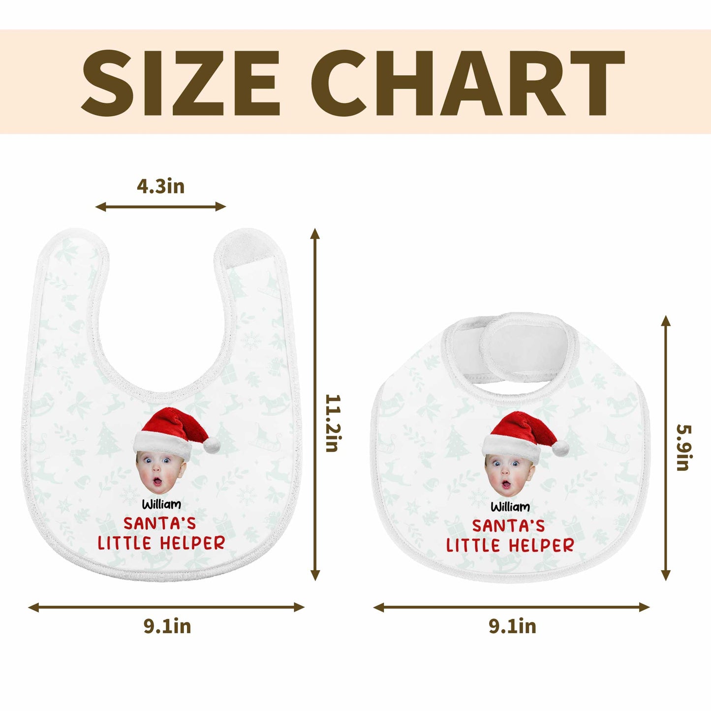 Santa's Little Helper Baby Christmas