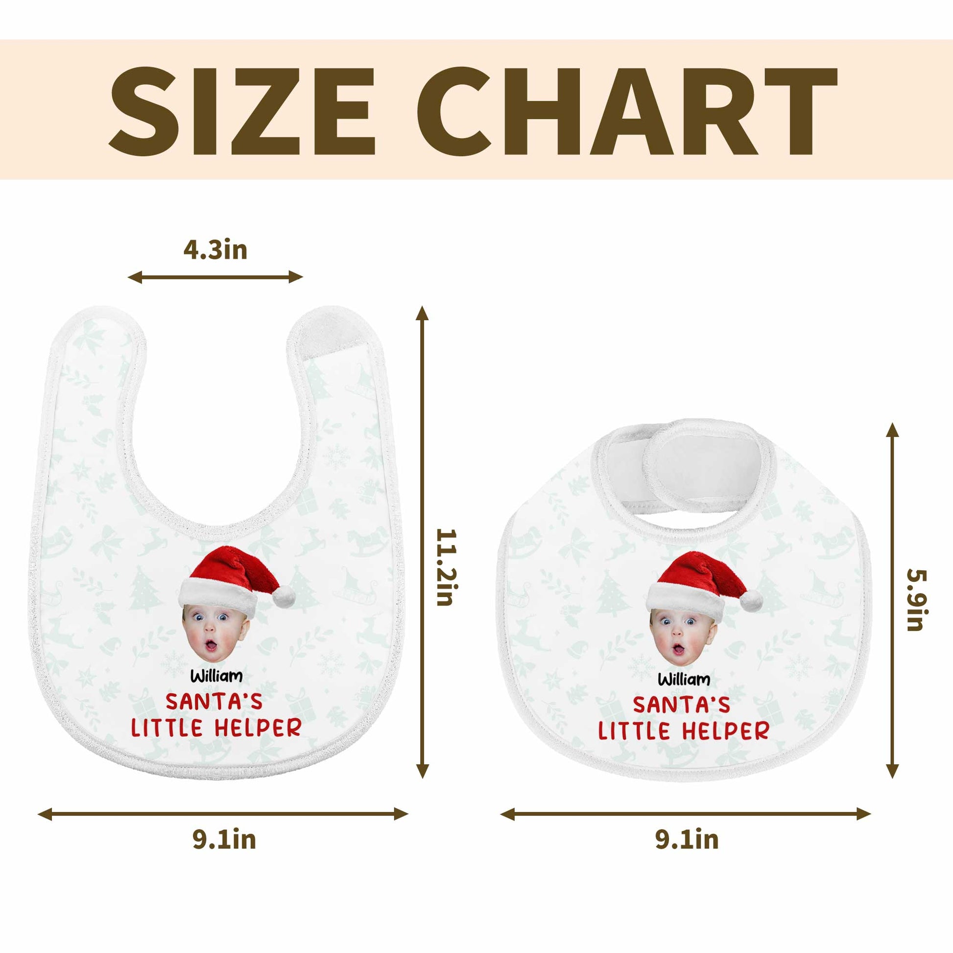 Santa's Little Helper Baby Christmas