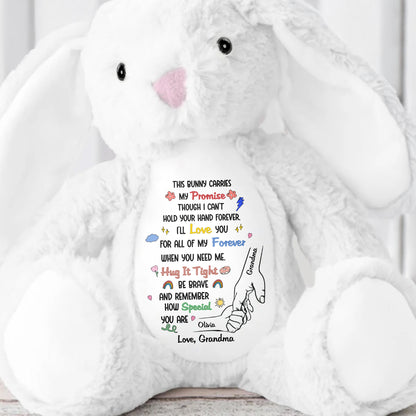 This Bunny Carries My Promise With Paws And Hearts