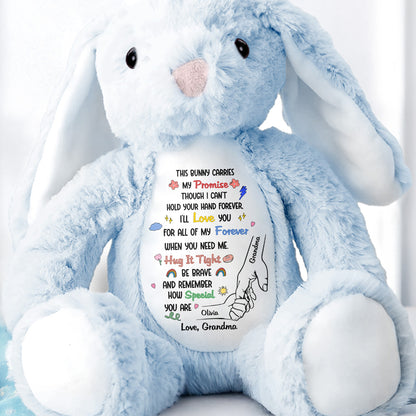 This Bunny Carries My Promise With Paws And Hearts