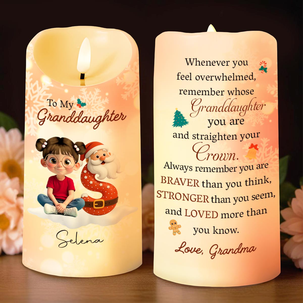 Remember Whose Granddaughter You Are, Santa Claus And Crown