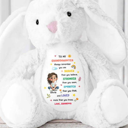 To My Granddaughter, Braver, Stronger, Smarter