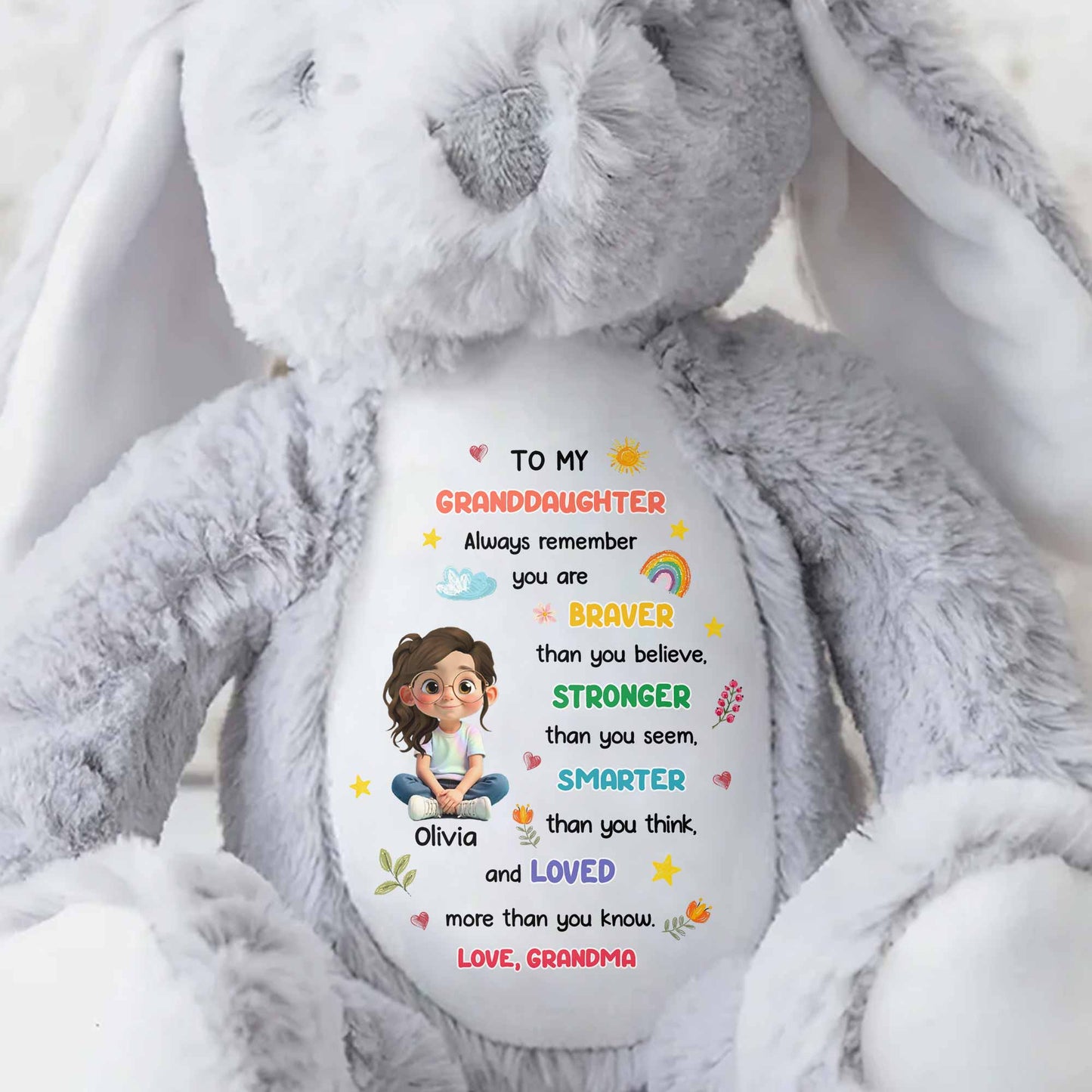 To My Granddaughter, Braver, Stronger, Smarter