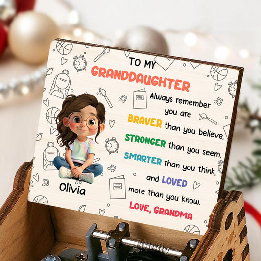 To My Granddaughter, Love and Encouragement From Grandma