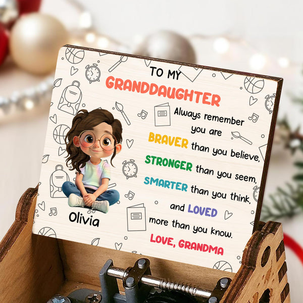 To My Granddaughter, Love and Encouragement From Grandma