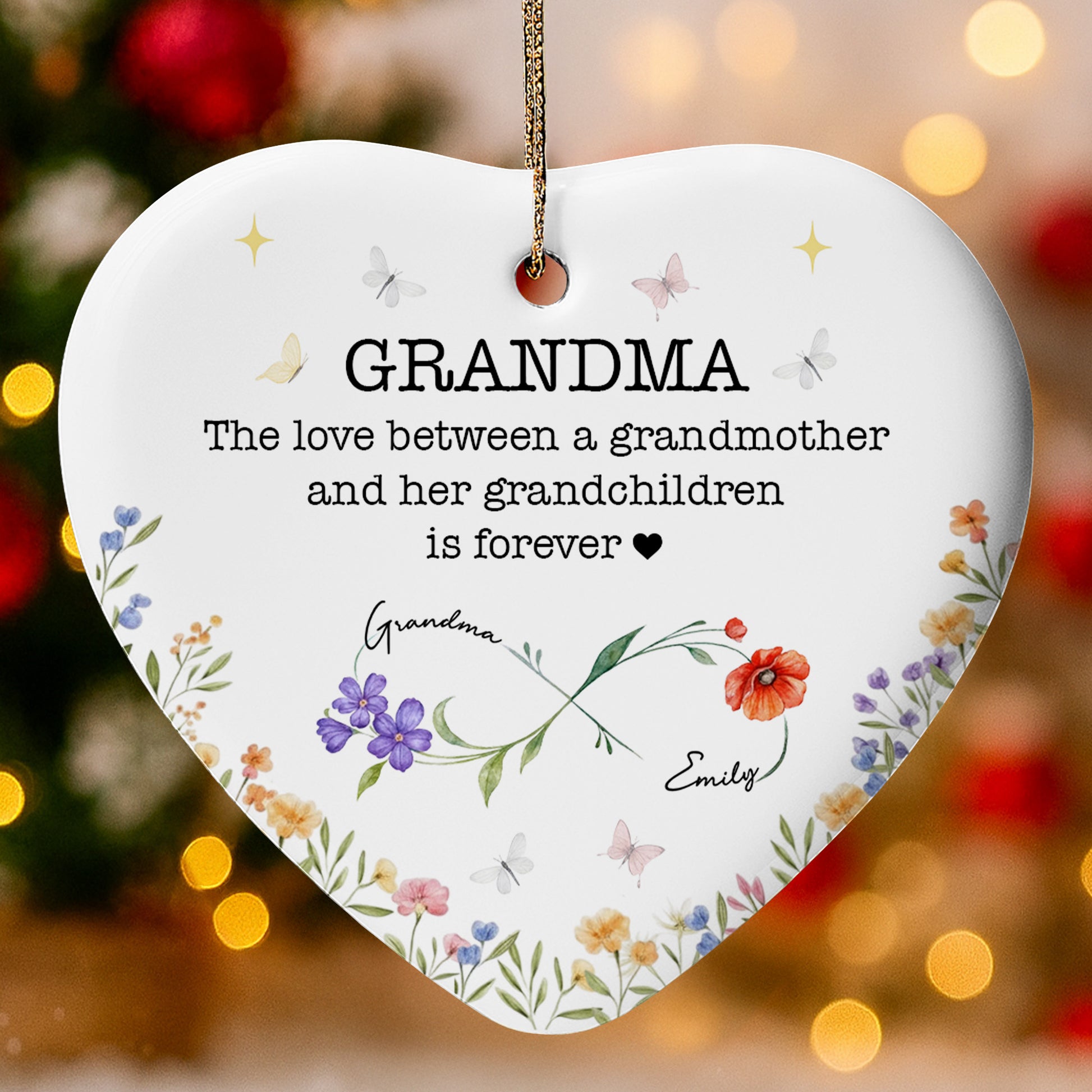 Love Between A Grandmother And Her Grandchildren Forever