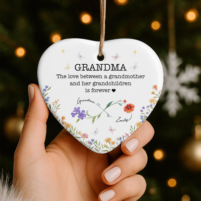 Love Between A Grandmother And Her Grandchildren Forever
