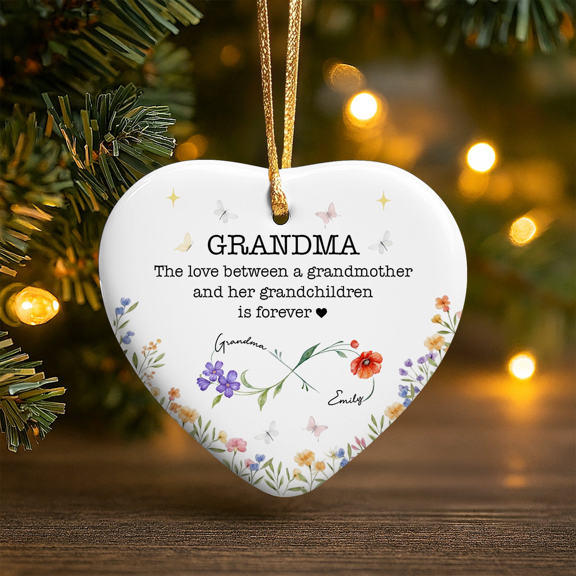 Love Between A Grandmother And Her Grandchildren Forever