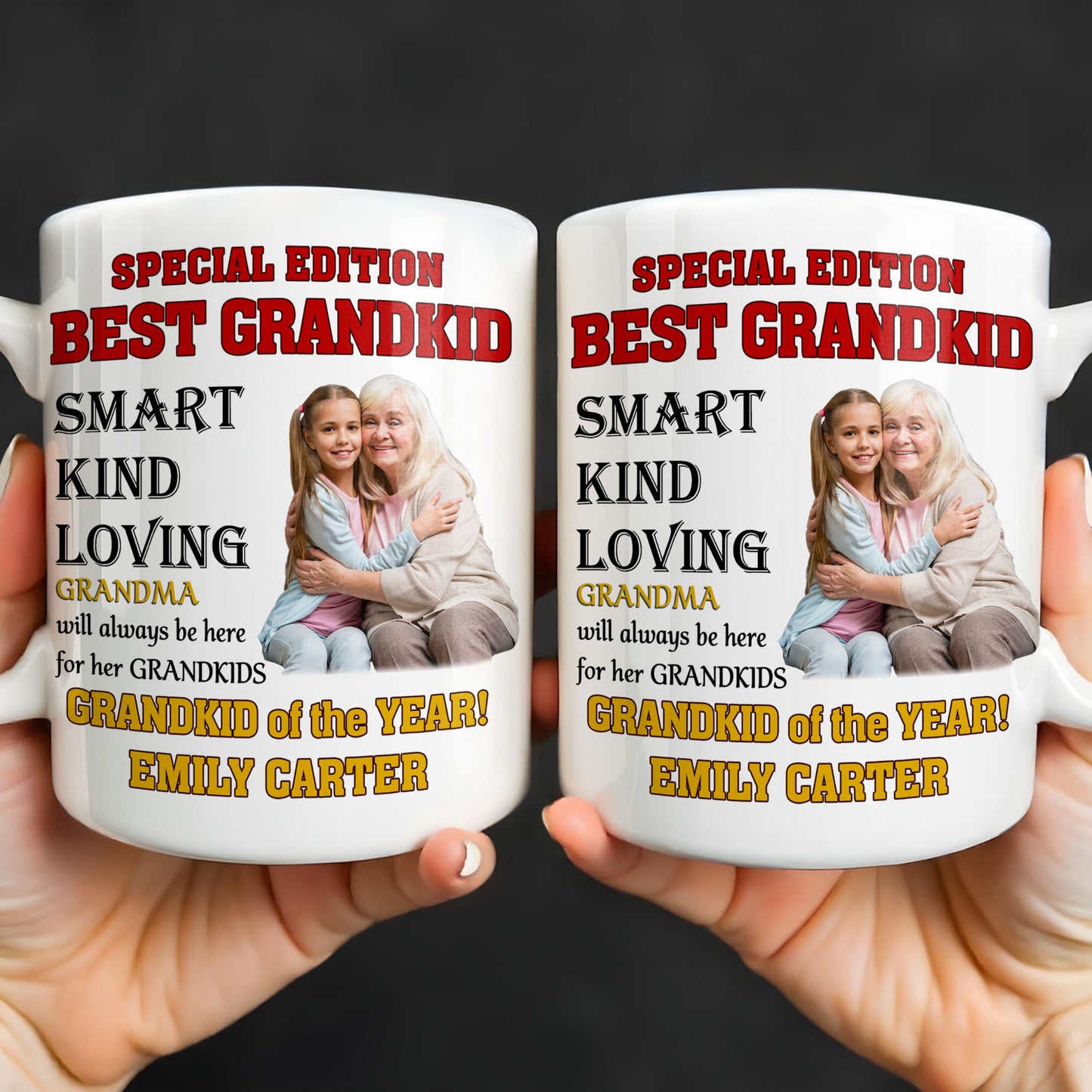 Special Edition Best Grandkid Smart Kind Loving