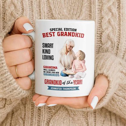 Best Grandkid Special Edition Smart Kind Loving Grandma With Photo