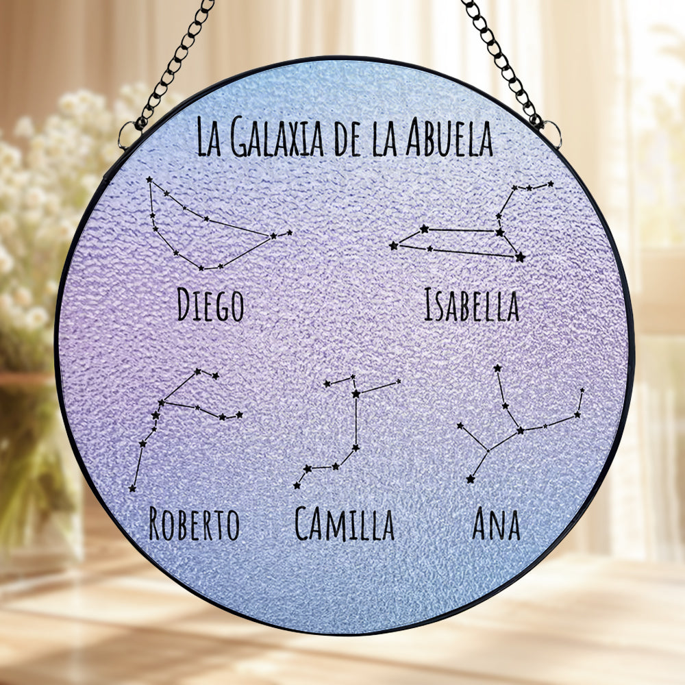 Explore The Stars From Your Own Home - Personalized Custom Window Hanging Suncatcher - GRM002_RSUN