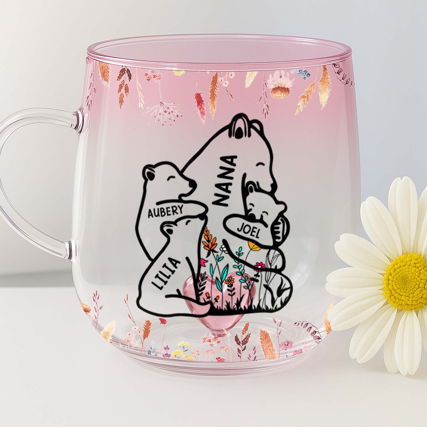Celebrate Family Bonds Adorable Bears Floral Accents