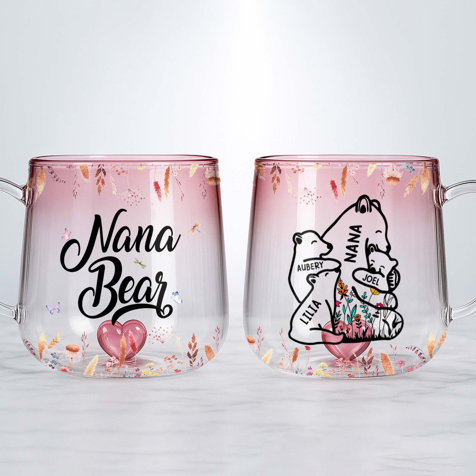 Celebrate Family Bonds Adorable Bears Floral Accents