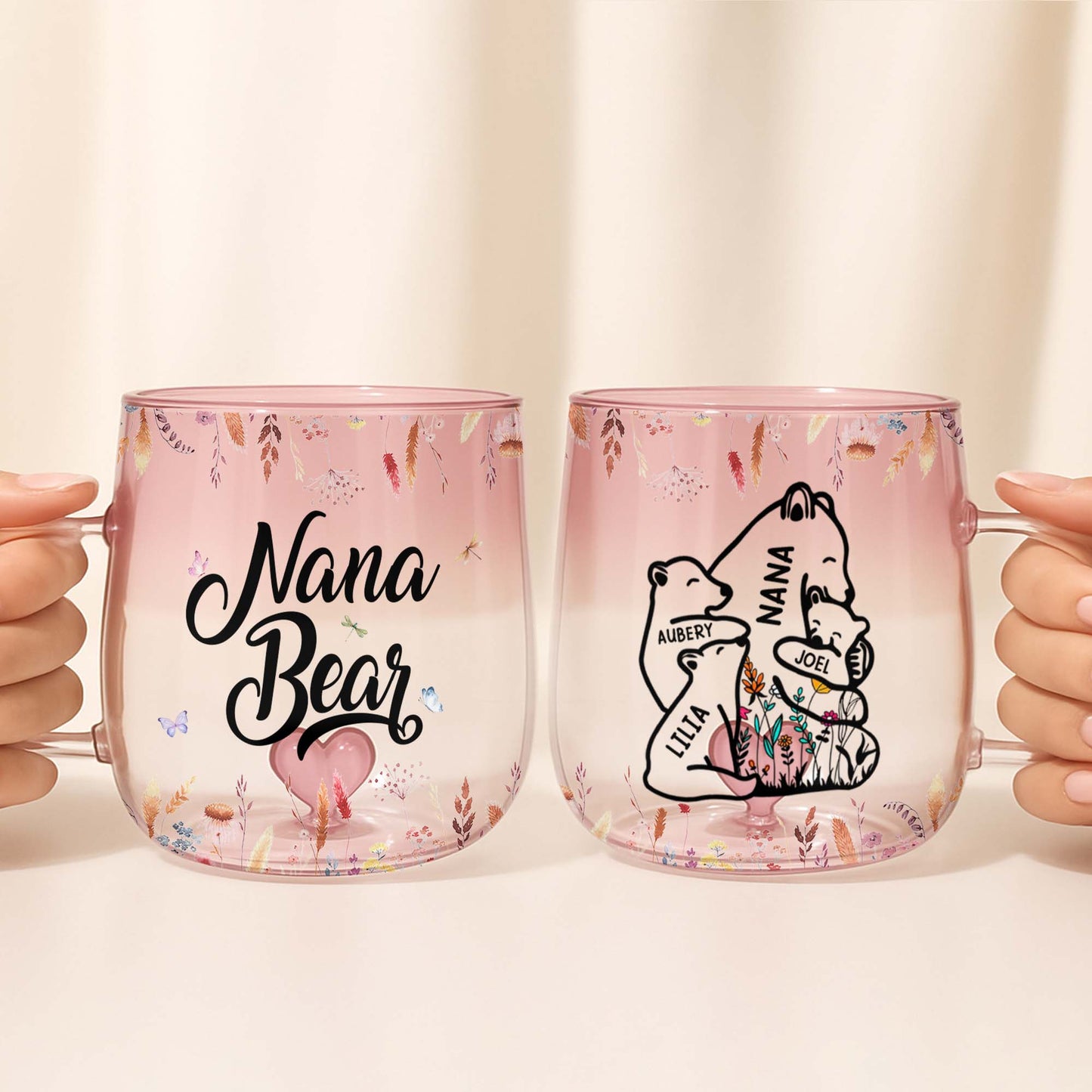 Celebrate Family Bonds Adorable Bears Floral Accents