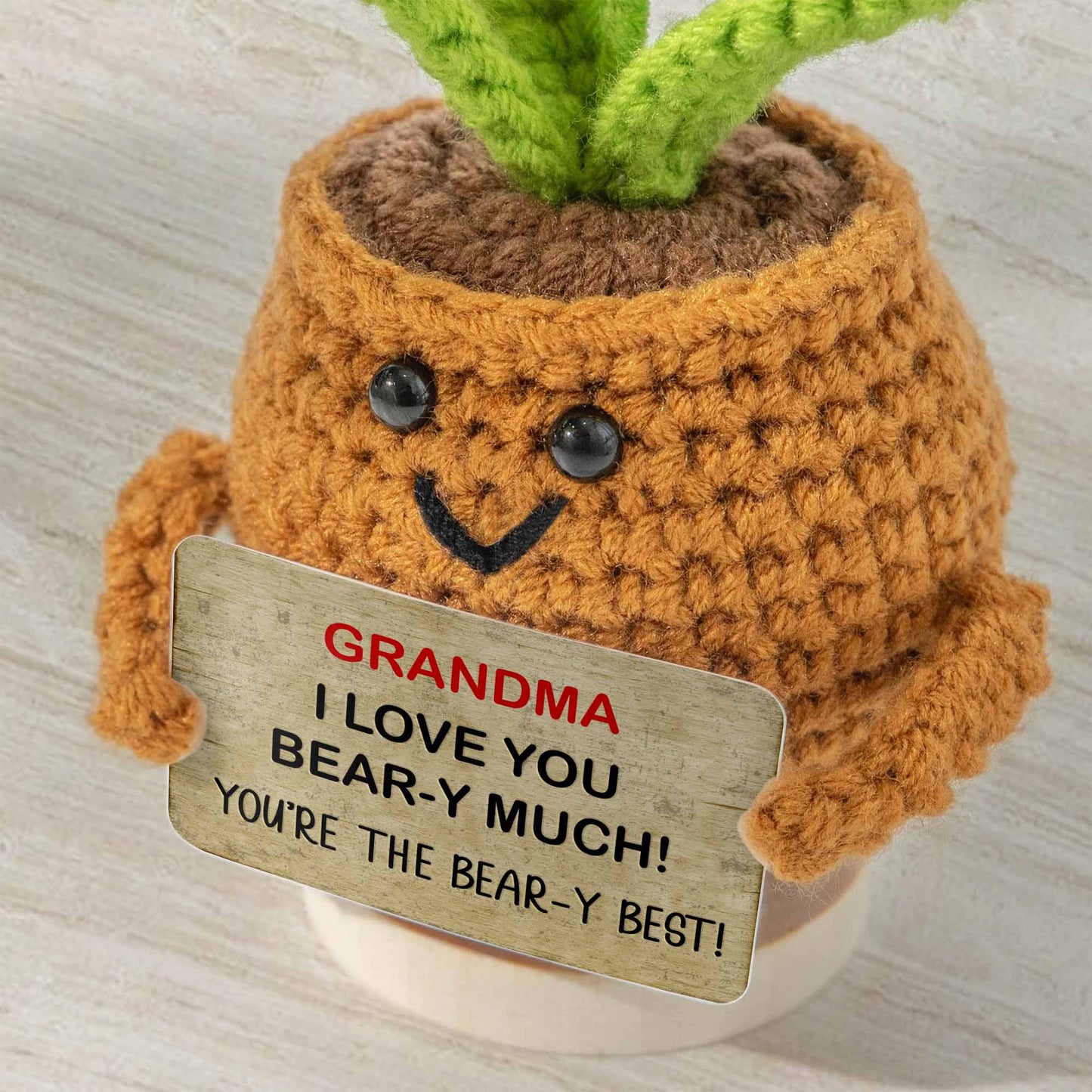 Grandma I Love You Bear-y Much Sunflower Bear And Duck