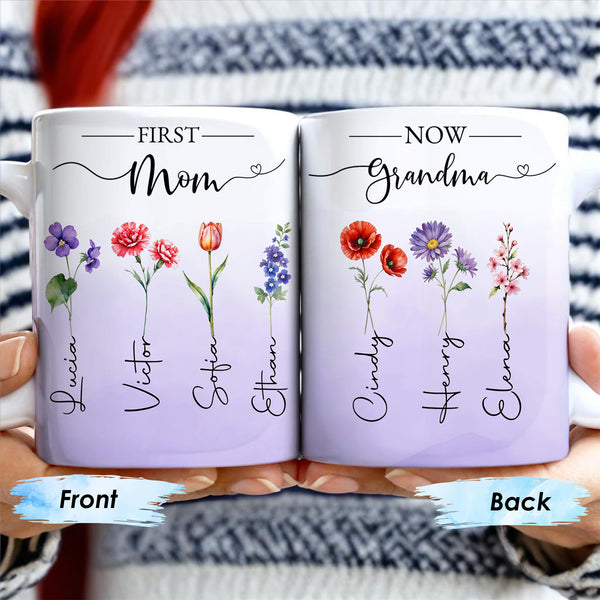 First Mom Now Grandma Celebrating Generations