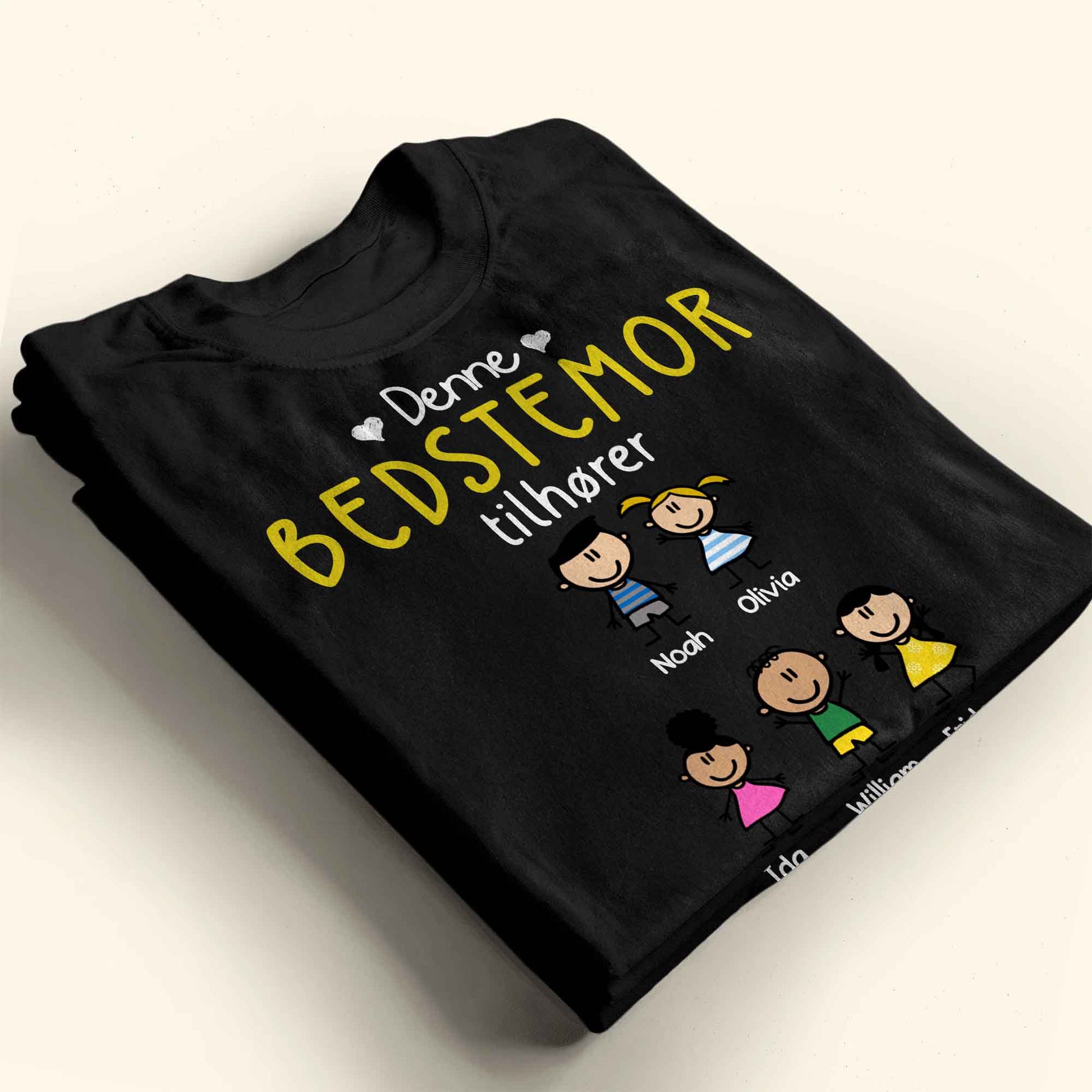 This Wonderful Grandmother Belongs To, Cartoon Characters