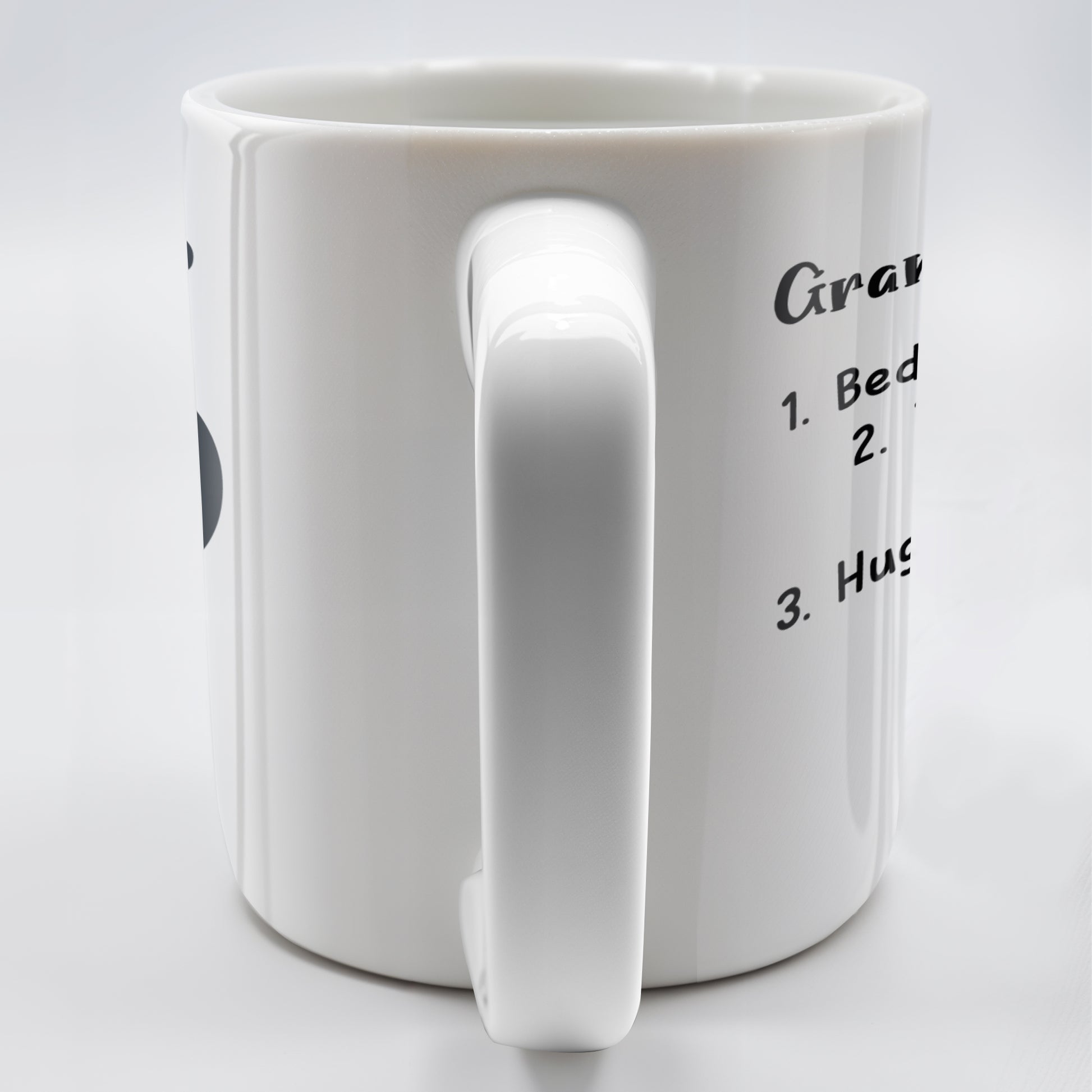 The Grandparent Code Heart Symbol Custom Mug