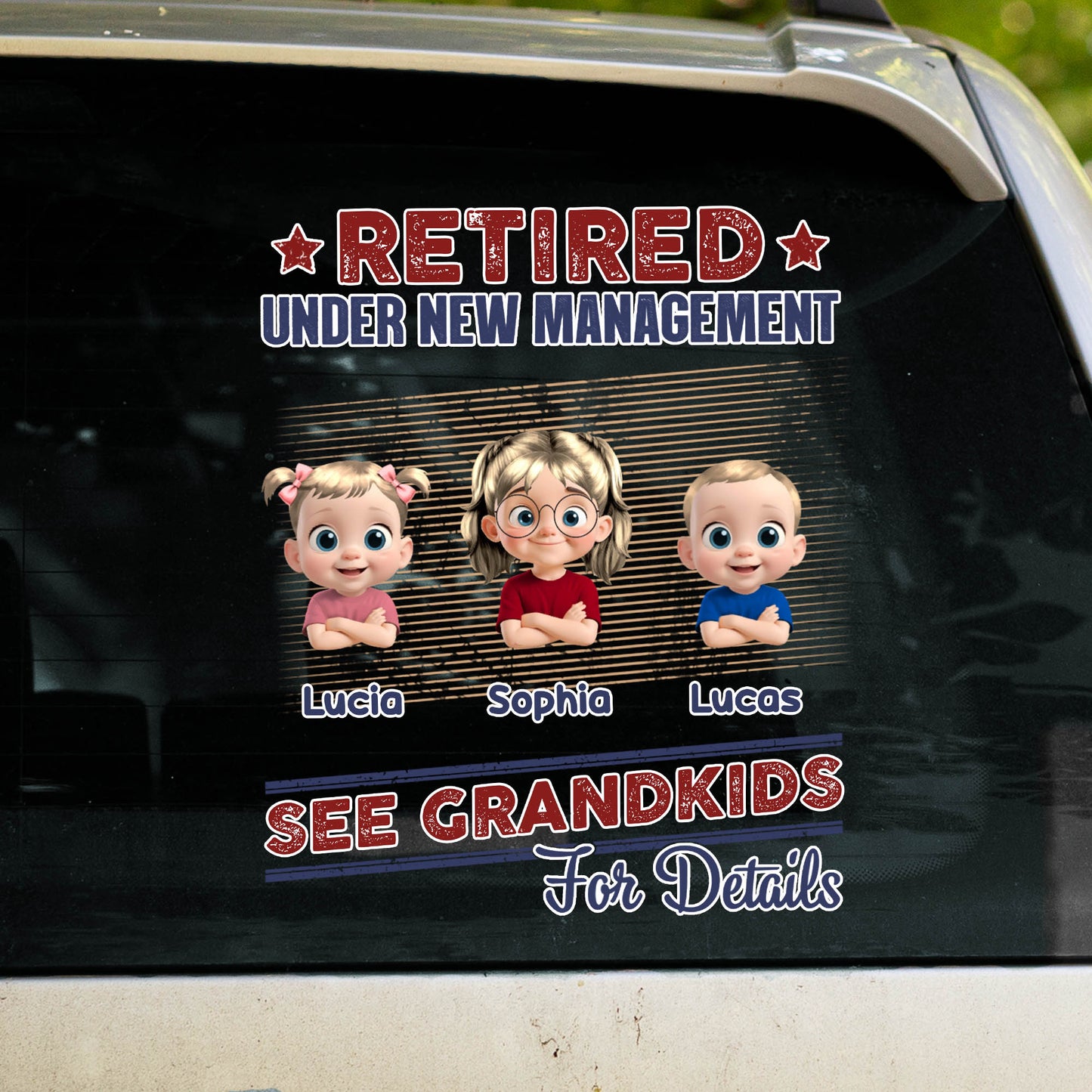 Retired Under New Management, See Grandkids