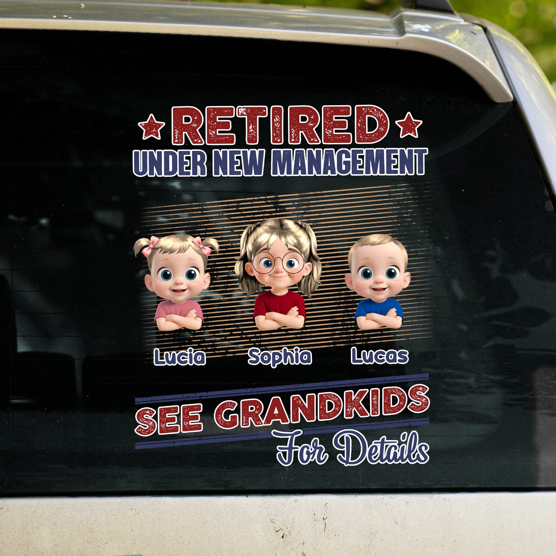 Retired Under New Management, See Grandkids