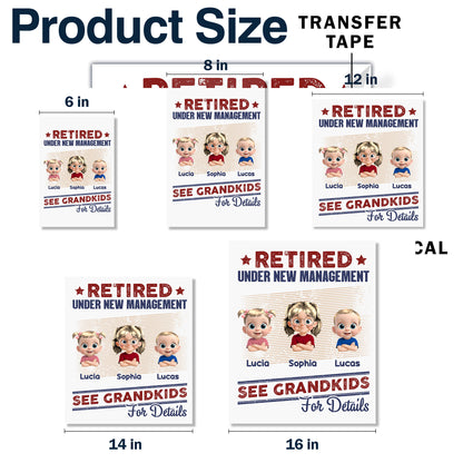 Retired Under New Management, See Grandkids