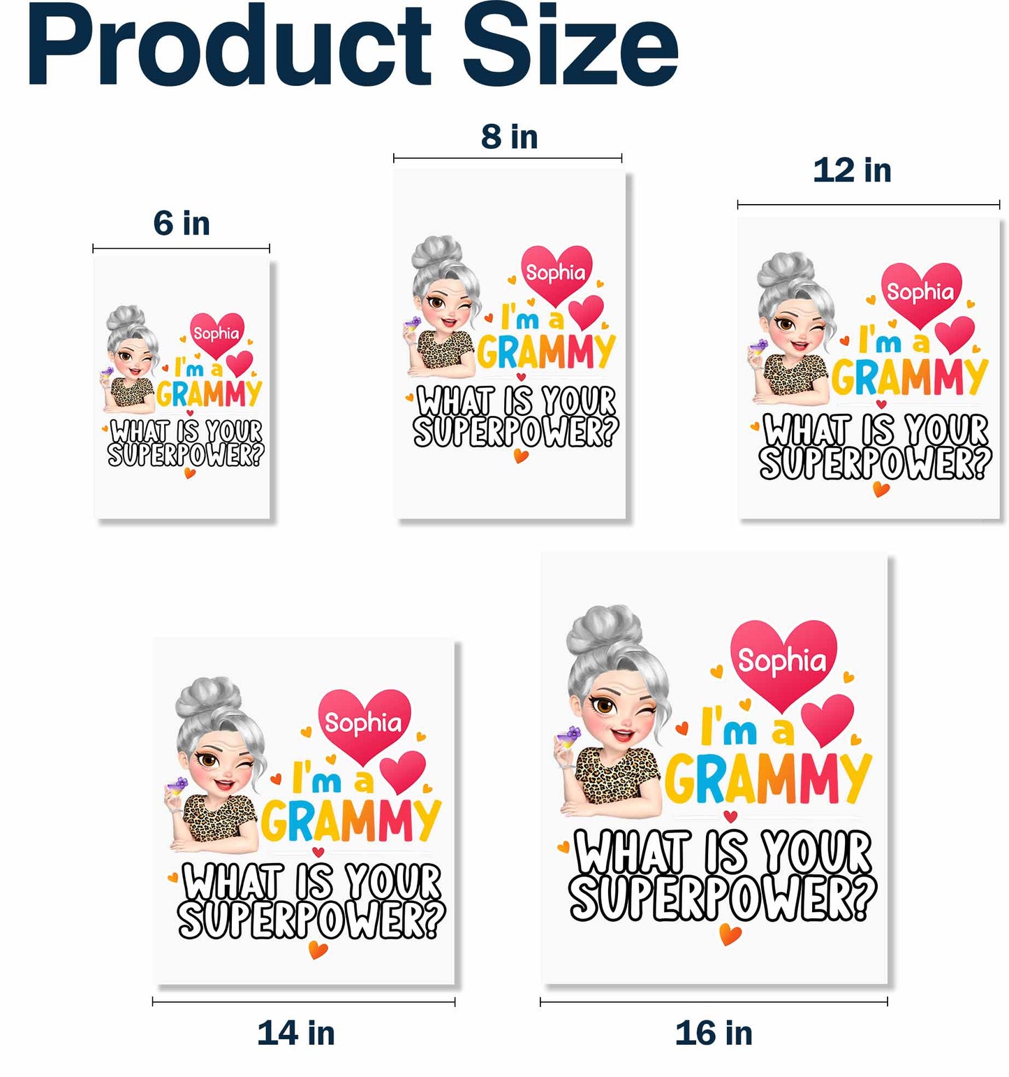 I'm A Grammy What Is Your Superpower Decal