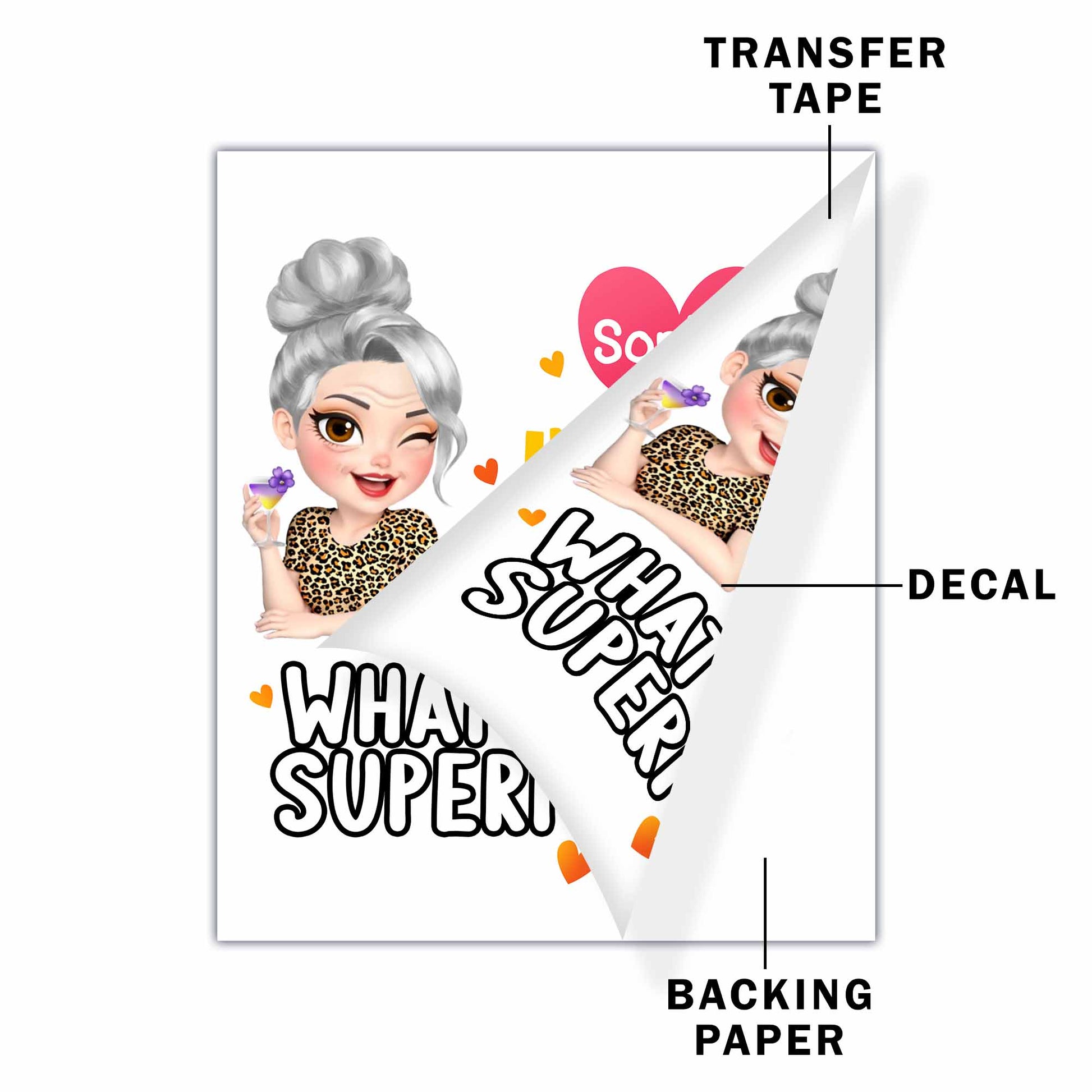 I'm A Grammy What Is Your Superpower Decal