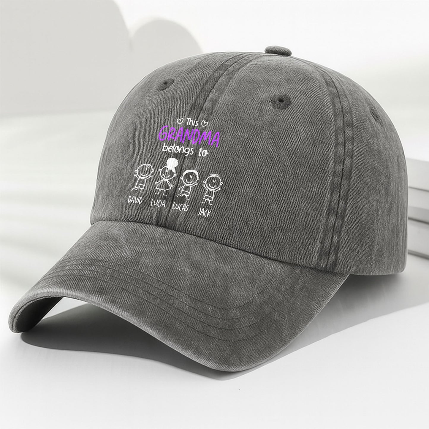 This Grandma Belongs To, Heart and Stick Figures