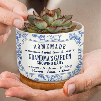 Homemade Nurtured With Love, Flowers Design