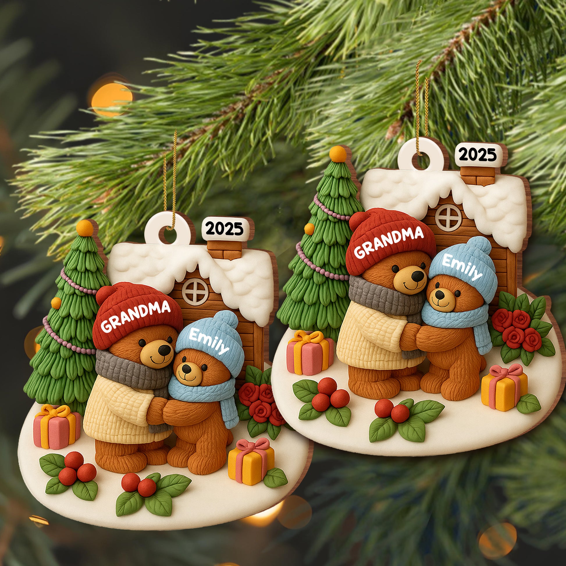 Celebrate A Special Bond With Bears And Christmas Decor