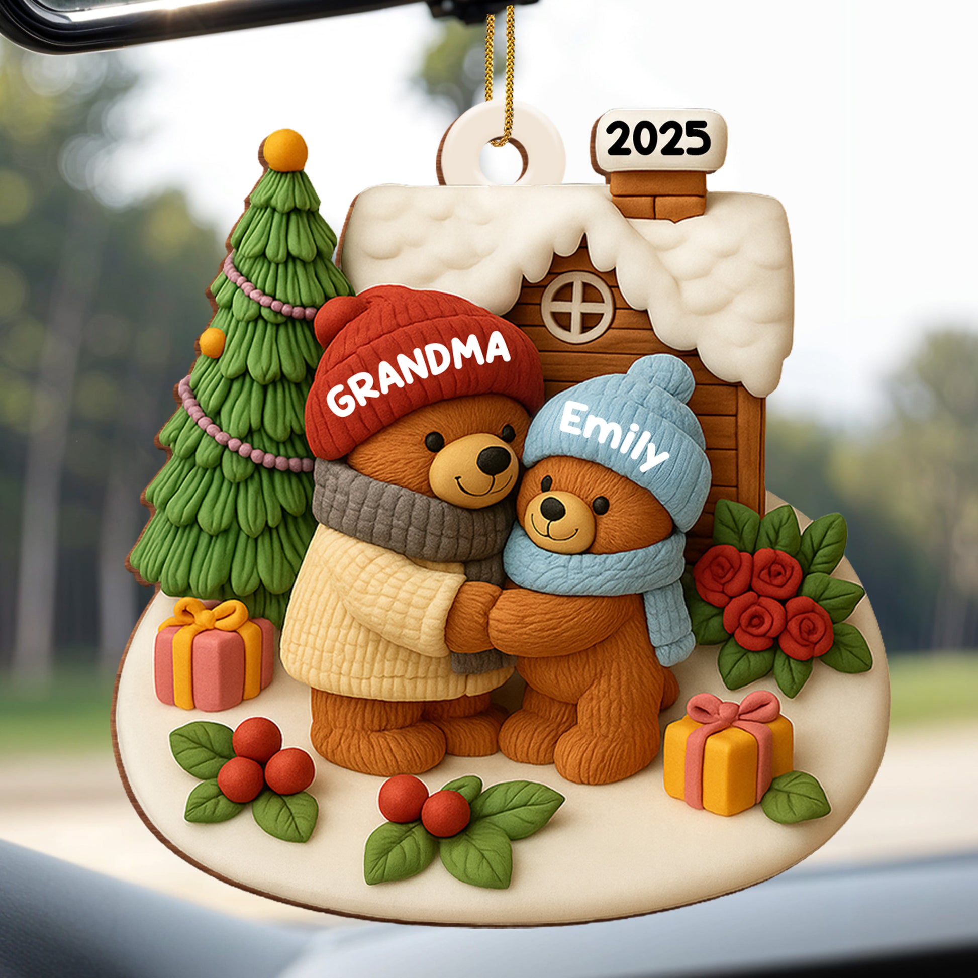 Celebrate A Special Bond With Bears And Christmas Decor