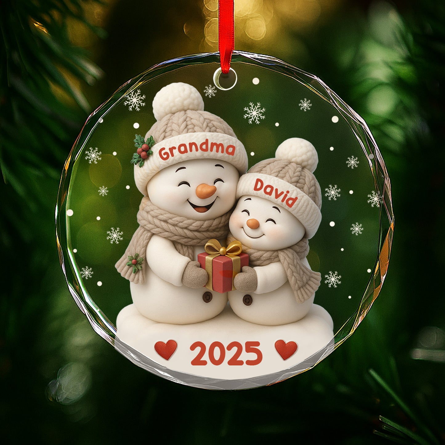 Celebrate Warmth And Love With Our Snowman Ornament