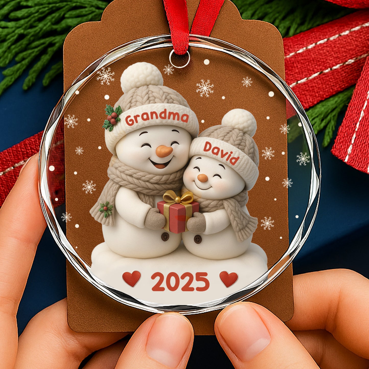 Celebrate Warmth And Love With Our Snowman Ornament