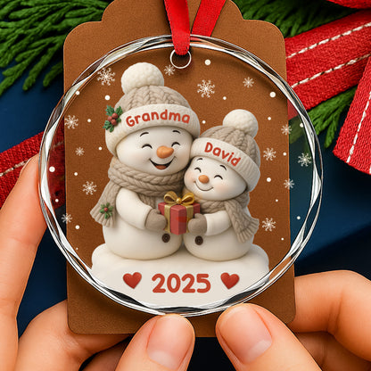 Celebrate Warmth And Love With Our Snowman Ornament