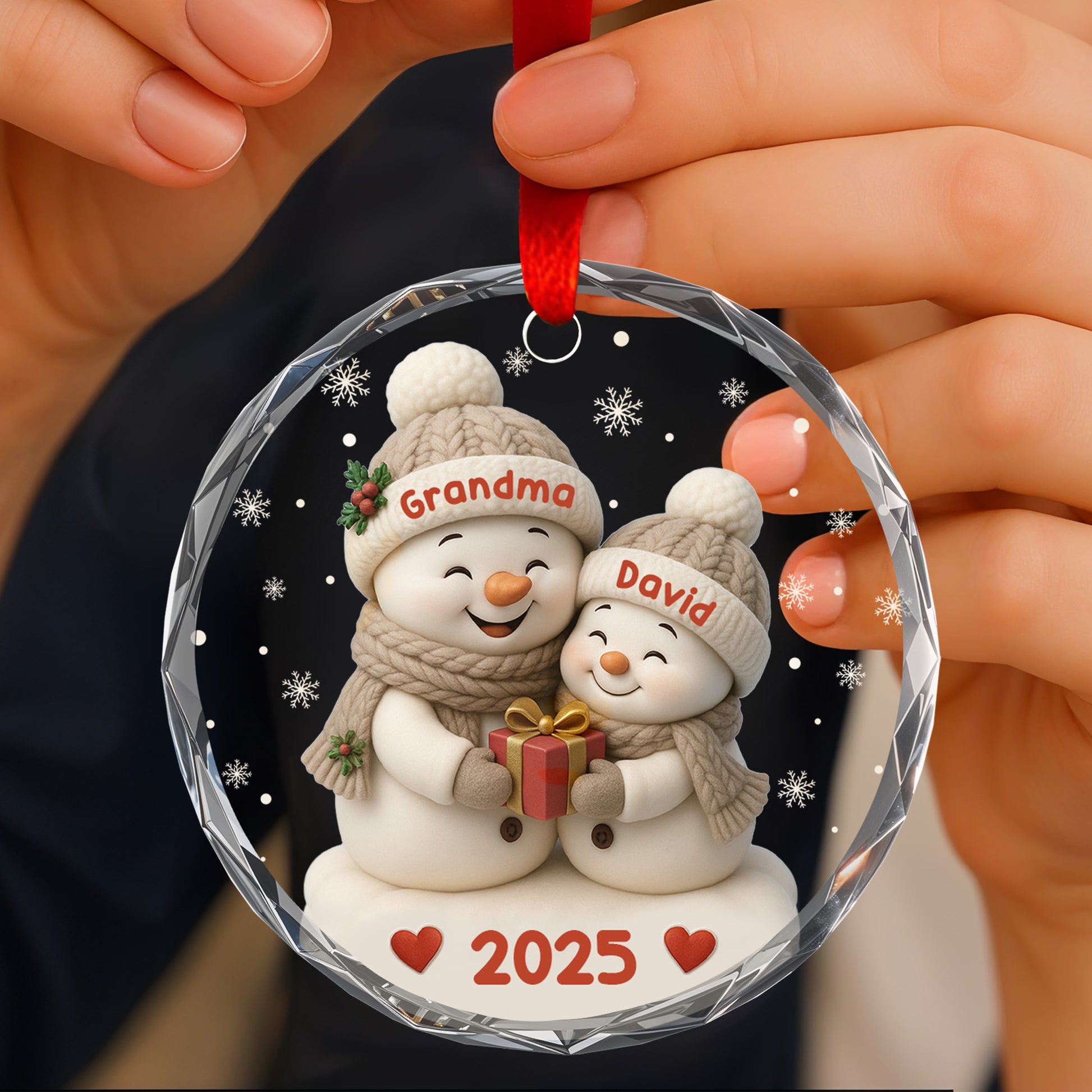 Celebrate Warmth And Love With Our Snowman Ornament