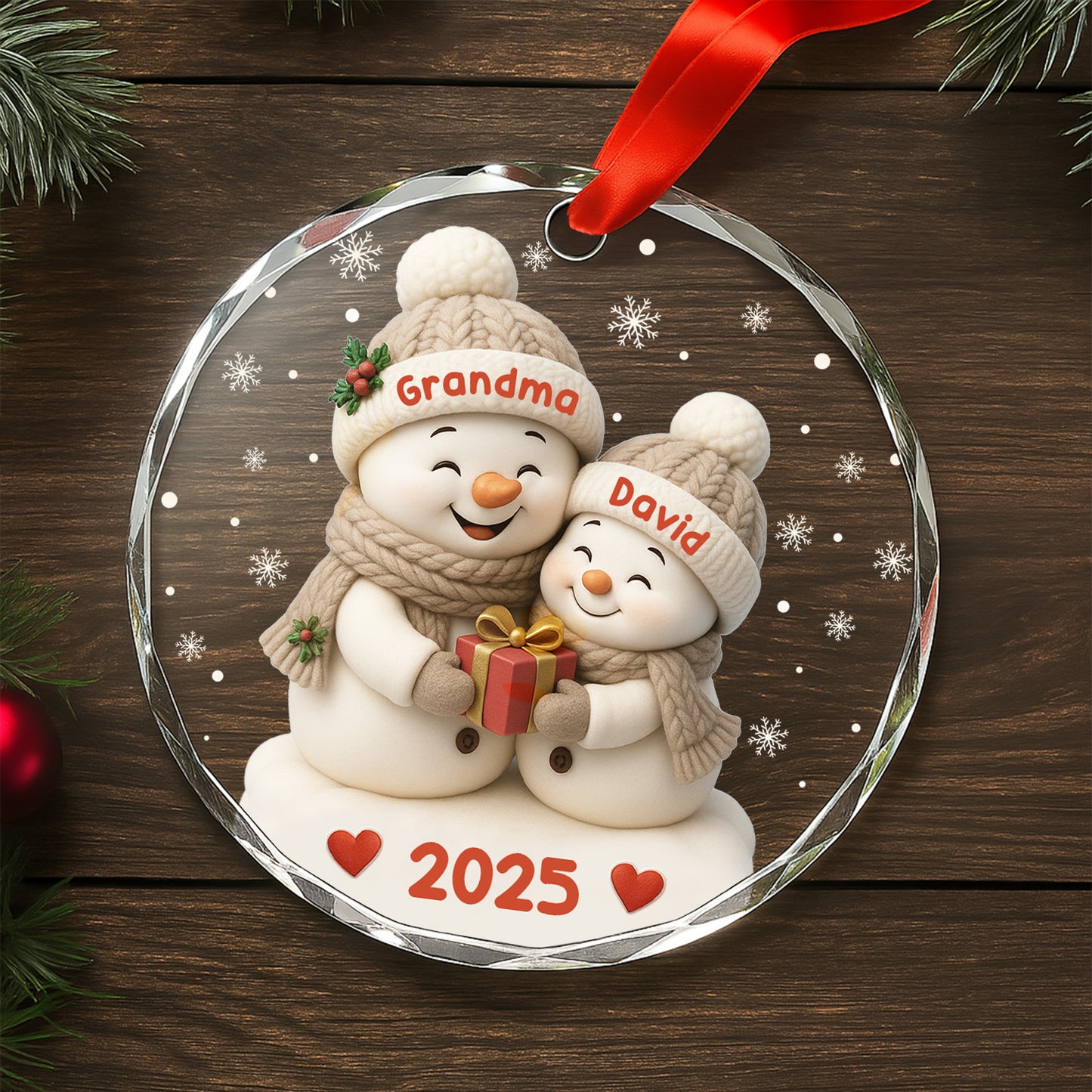 Celebrate Warmth And Love With Our Snowman Ornament