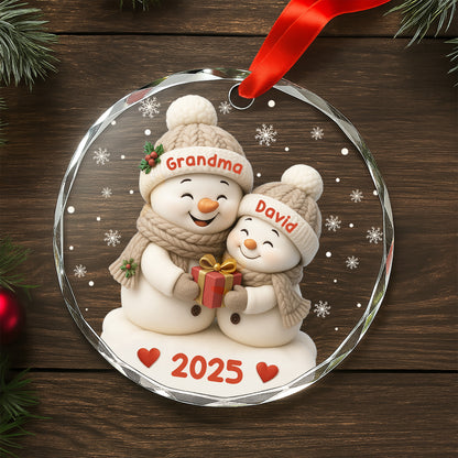 Celebrate Warmth And Love With Our Snowman Ornament