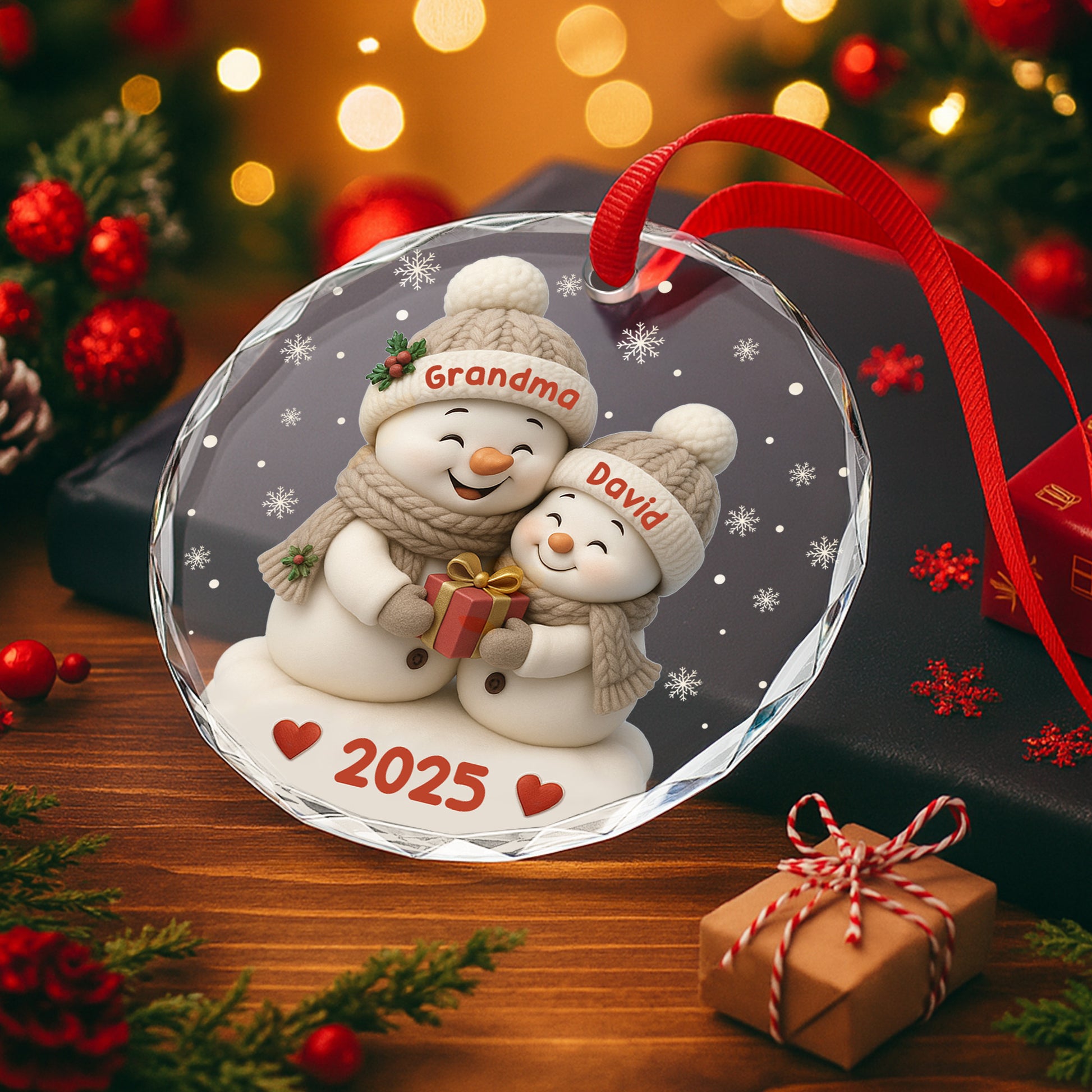 Celebrate Warmth And Love With Our Snowman Ornament