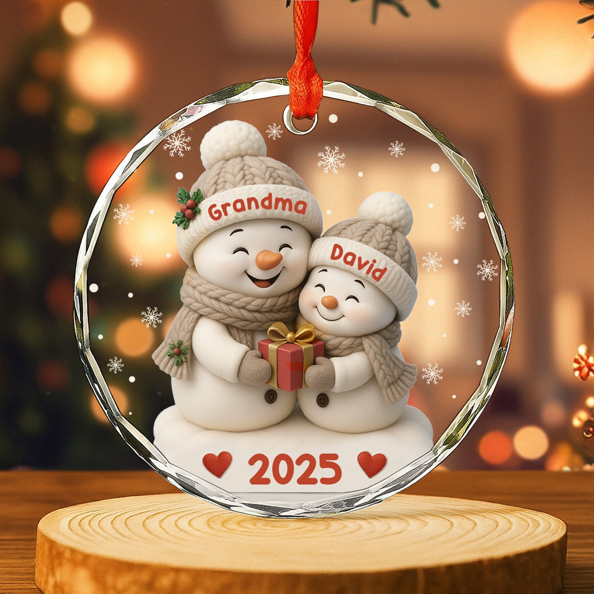Celebrate Warmth And Love With Our Snowman Ornament