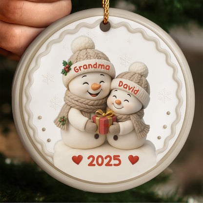 Celebrate The Season Of Giving With Snowmen And Hearts