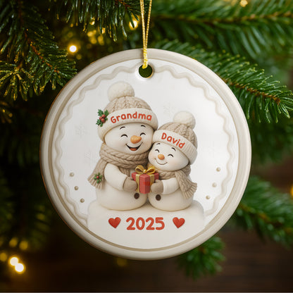 Celebrate The Season Of Giving With Snowmen And Hearts
