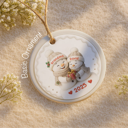 Celebrate The Season Of Giving With Snowmen And Hearts
